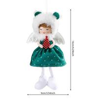 Mielas Mergaitės Angeliuko Kalėdinis Pakabukas Kalėdinės Eglutės Kabinami Papuošalai Kalėdinės Dekoracijos Namams Kalėdinės Lėlės Vaikų Dovana Navidad