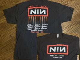 Nine Inch Nail NIN Peel It Back Tour 2026 Merch T-Shirt Unisex S-5XL Reprint XL