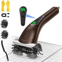 2-Speed Settings Electric Grill Brush Removable Head Grill Cleaning Tool  Charcoal Grill ruda
