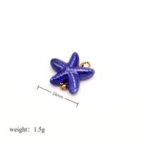 Ocean Style DIY Mini Fish Necklace Bohemia Starfish Chain Choker Fashion Fish Pendant  Sea Beach Pendant 2