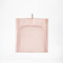 Travel Packing Cube With Mesh Fabric For Suitcase Organization And Clothes Arrangement Pink,33x30cm