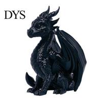 Durable PLA Dragon Statues 3D Printed Statue, Winged Figurine, Mythical Creature Decorative Figurines for Living Room Sculpture, Home Office juoda