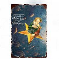 m1,Smashing Pumpkins Mellon Collie Metal Tin Sign Vintage Style Wall Art Decor 20X30CM