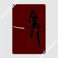Rubi Malone Metal Plaque Poster Home Designer Cinema Create Mural Tin Sign Poster 20X30CM