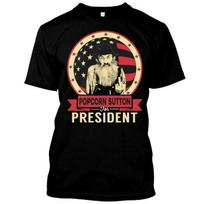 New Popcorn Sutton for President Good Quality S-5XL,black Color Unisex T-Shirt 5XL įvairiaspalvis