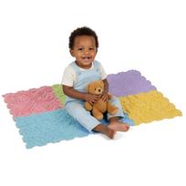 KiddyMoon SM-001 Sensory Puzzle Mat, Multicolor, 6 pcs, 30x30 cm, TPE