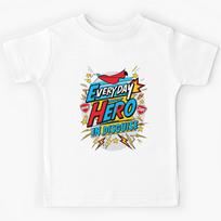 everyday hero in disguise Kids T-Shirt 130