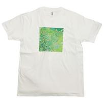 Gustav Klimt T-Shirt: Italian Garden Landscape Art, Vintage Style S