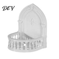 Mini Floating Shelf for Action Figures Wall Mounted Shelf, European Style, Decorative Self-adhesive Mount Security Camera Display Rack, And balta