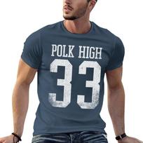 Polk High 33 (Al Bundy) Tshirt Unisex T Shirt Graphic Unisex T Shirt Cotton 100 Tshirt S