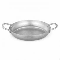 Seafood Dry Wok Pan Matte Aluminum Vintage Style Cookware for Home Cooks, 18CM