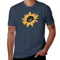 Raging Sunflower Tshirt Functional Casual Short Sleeve Tee S