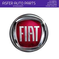 95 mm Luggage badge burgundy red corner for Fiat Doblo Linea OEM 735451029