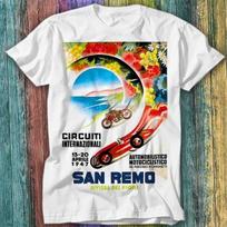 1947 San Remo Grand Prix Race T Shirt Top Tee 537 2XL
