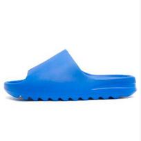 Men's Coconut Ripe Sandals: Summer Outdoor Non-Slip Thick Sole Beach Slippers for Couples 44 dangaus mėlyna spalva