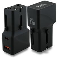 Ładowarka sieciowa 25W TUMI USB-C/USB-A Czarna