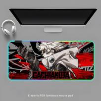 Gachiakuta Mouse Pad RGB Gaming Mouse Pad Desk Mat HD Gamer Large LED Light XXL MousePads RGB600x300x3mm
