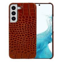 For Samsung Galaxy S21 Case  Genuine Leather Case galaxy S23 S21 S24 Ultra Plus S10 Note 20 Mobile Phone Cover Back Shell Samsung S25 Plus