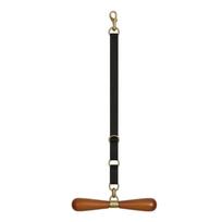 Adjustable Heavy Duty Saddle Rack T Shaped Hook with Durable Strap and Metal Hardware Suitable for Stable and Garage Use One Size