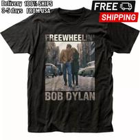 Bob Dylan Freewheelin T Shirt Mens Black S-234XL New Shirt ND697 S