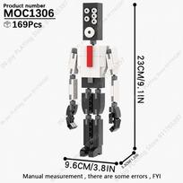 MOOXI Skibidi Toilet Man Figures Sets TvMan Cameraman Speakerman Building Blocks Model MOC Bricks Adults Kids Toys Birthday Gift