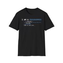 Programmer Shirt Missing Semicolon Funny Coding Developer Unisex T-shirt Tee M