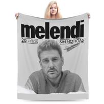 Melendi dainininko 2025 m. turo pledas Super minkštas šiltas mesti pledai lovai 50x60 colių Įvairių dydžių lovos pledai 80x120cm(31x47inch)