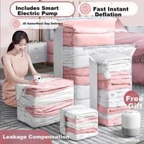 Antu Vacuum Compression Storage Bag Electric Air Pump for Quilts Clothes Down Jackets Sealed No-Pump Organizing Bag