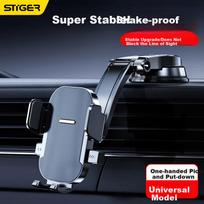 Stiger Car Phone Holder, Suction Cup Mount for Car And Truck Navigation, Dashboard And Center Console Mount, 2025 New Model