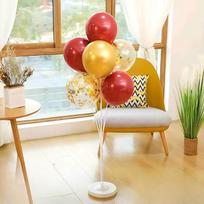 Domeyi Nezha Birthday Scene Setup Balloon Children's Props Atmosphere Decoration Happy Deluxe Projection Set A