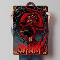 Slipknot Mes Nesame Jūsų Rūšies Menas Skardinės Plakatas Pritaikomas Sienų Menas Retro Vintažiniai Metaliniai Ženklai Namų Kambario Stalo Dekoras 20X30CM black