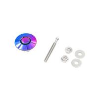 4x 32mm/1.25  Car Push Button Hood Bonnet Pins Lock Clip Bumper Quick-Latch Kit