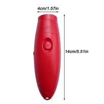 Bear Scare Horn 130dB Electronic Animal Protection Horn Bear Threat Alert for Camping Hiking Backpacking Travel Outdoor raudona
