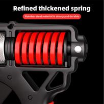 Adjustable Hand Grip Strength Trainer with Ergonomic Design Carbon Steel Counting Dual Spring Design and 5 165KG