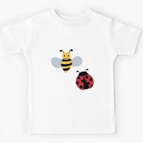 Bumble Bee & Ladybug  Kids T-Shirt 170
