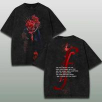 Fox Mask Silent Hill F Shirt, Horror Survival Game 2 Sided Shirt, Tsuneki Kotoyuki XL