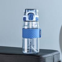 1pc 1000ml or 800ml or 600ml Outdoor Sports Portable Water Bottle Leak-Proof Leak-proof, Portable Space Cup with Measuring Scale