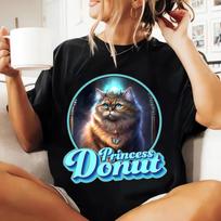Dungeon Book Lover Shirt, Princess Donut & Mongo Gift, Geek fashion S