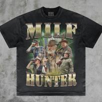 Milf Hunter Shirt, Wife Hunting Redneck Humor Internet Culture Y2k Meme Shirts S