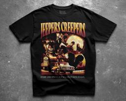 Jeepers Creepers Shirt, Retro 2000s Horror Movie Graphic Tee, Vintage Style, Dark Aesthetic Horror Fan Gift, The creeper tshirt, Bootleg tee M