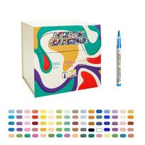 Acrylic Paint Pen Brush Tip for Card Making Doodling-80 colors