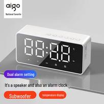 Aigo T28 Portable Bluetooth Speaker with Smart Clock (CN version)