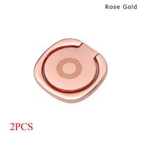 Ultra Thin Aluminium Alloy Mobile Phone Stand Finger Ring Holder Car Bracket 360 Rotation Table