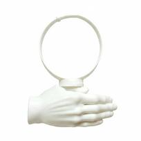 PLA Right Hand Sun Hat Hair Hoop Sun Protection Quirky Hairband Palm Sun Visor Headband  Children balta