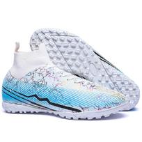 Football Shoes Football Shoe High -top TF Crushed Nails Male and Female Adult Children's Nail Shoes Training Shoes Artificial Grass Football Boots 35