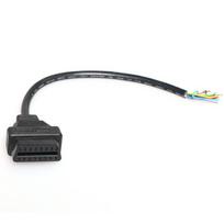 OBD2 16 kontaktų moteriškas prailginimo kabelio jungtis 30CM gray