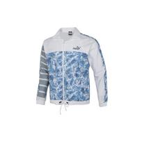 Puma „Mountain Aop“ vėjo striukė su apykakle ir logotipu Vyriškos striukės, baltos 534542-99 M