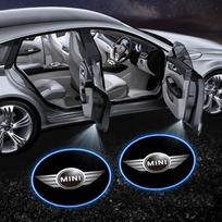 2 vnt. Automobilio durų projektoriai Logotipo LED pasitikimo šviesos Automobilio stilius MINI F54 F55 F56 R56 R60 SONE Roadster Clubman Coupe