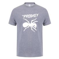 2025 The Prodigy T Shirt Summer Men Cotton Short Sleeve Tshirts The Prodigy Rock Band Man Tops Tee LH405 S gray