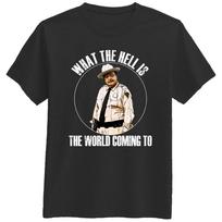 What The Hell Is The World Coming To Retro 80S Movie Funny T Shirt Tee Gift New S